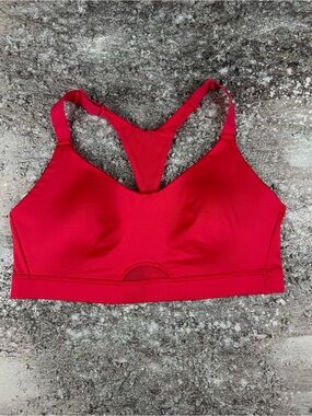 Victoria Sport lightweight recerback sports bra pink Large